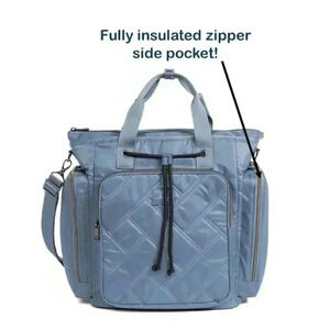 LUG Bustle Convertible Tote / Shoulder Bag / Top Handle Bag - Blue Moon